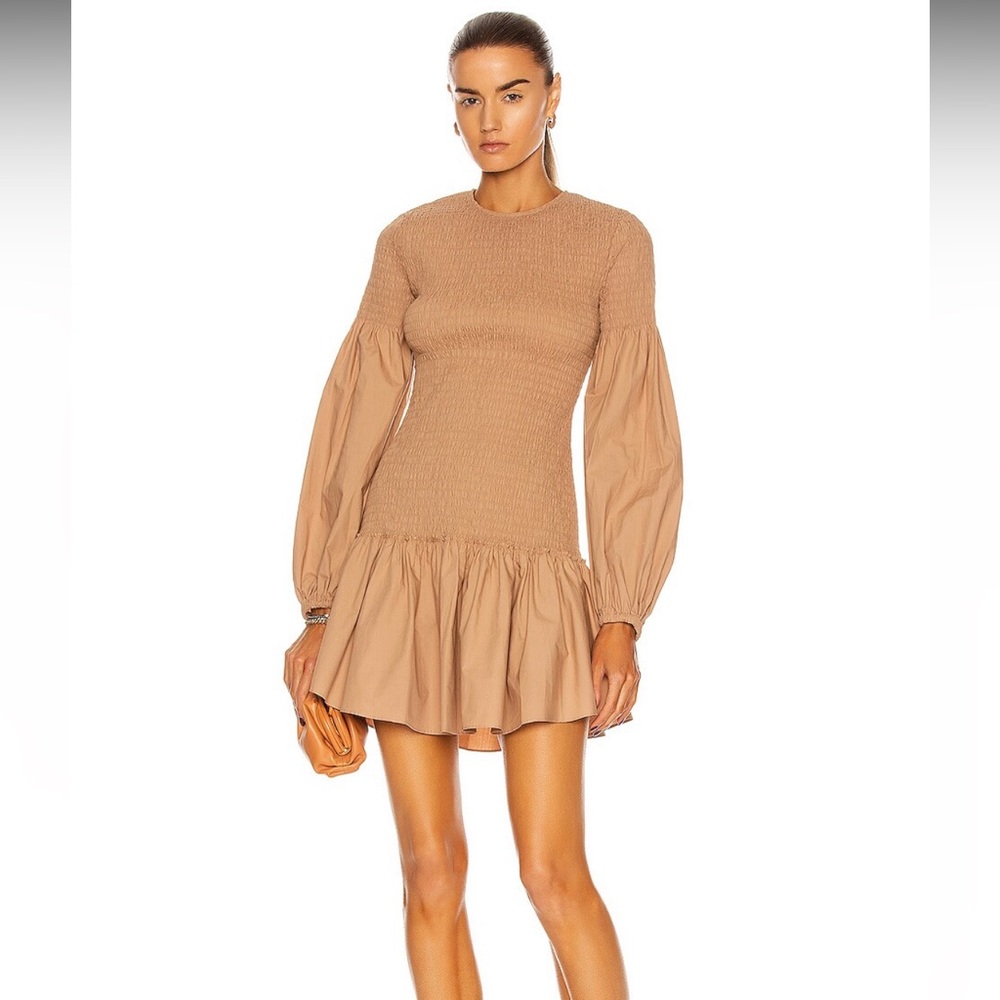 A.L.C. Kora Smocked Mini Dress